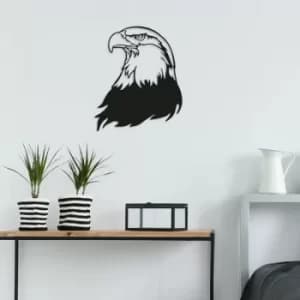 Eagle2 Black Decorative Metal Wall Accessory