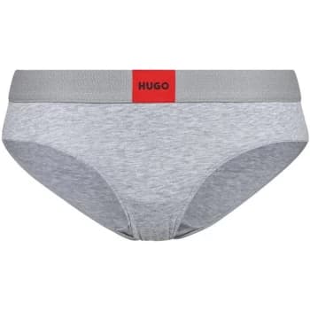 Hugo Womens Stretch Cotton Briefs - Grey