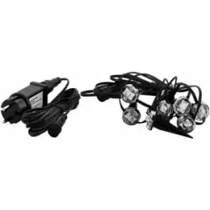 Loops - IP65 Outdoor Ground Spike Light Transparent Plastic 3W Built in led