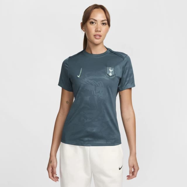 Nike Tottenham Hotspur Academy Pro Third Pre Match Shirt 2024 2025 Womens - Green Green 8