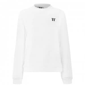 11 Degrees Core Sweatshirt - White