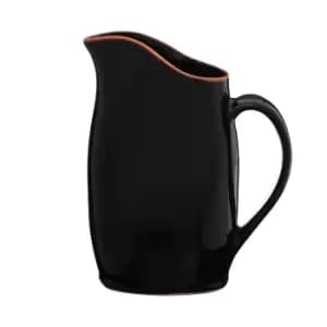 Calisto Black Terracotta Pitcher 2.5L