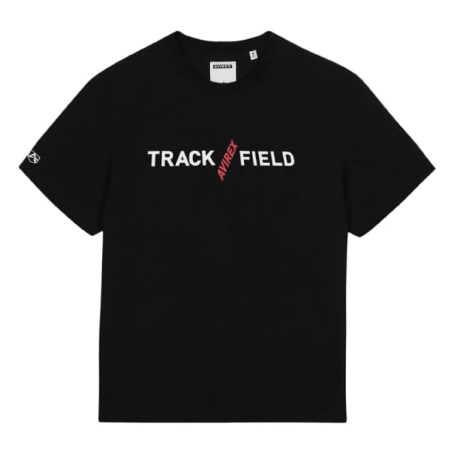 Avirex Track N Field T-Shirt Black male M