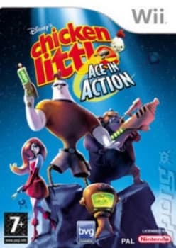 Disneys Chicken Little Ace in Action Nintendo Wii Game