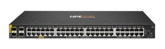 HPE Aruba Networking C-Port 6100 48G 48-Port Class4 PoE+ with SFP+ L3 Managed Rack Mountable Switch 740W R9Y04A