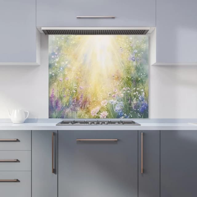 Designer Kitchen Splashbacks Ava Sterling: 00003 Kitchen Splashback Size: 600mm x 750mm Multicolor Unisex 600mm x 750mm