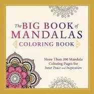 big book of mandalas coloring book more than 200 mandala coloring pages for