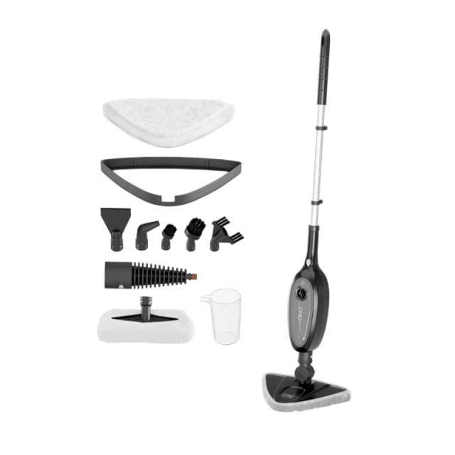 DMD Collective 10-in-1 Multifunction Upright Steam Cleaner Mop Black unisex 10-in-1