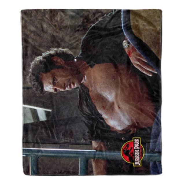 Jurassic Park Jeff Goldblum Fleece Blanket - M
