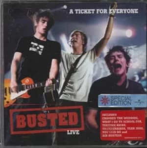 Busted Live: A Ticket For Everyone 2004 UK CD album MCD60096