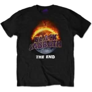 Black Sabbath - The End Unisex XX-Large T-Shirt - Black