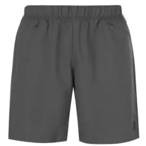 Asics 2 In 1 Running Shorts Mens - Grey