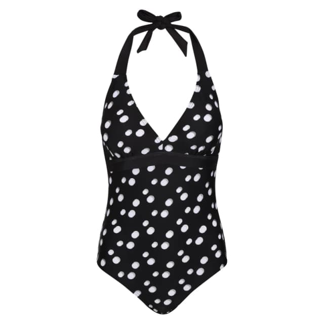 Regatta Flavia Swimming Costume One Piece Swimsuit Womens - Black 8