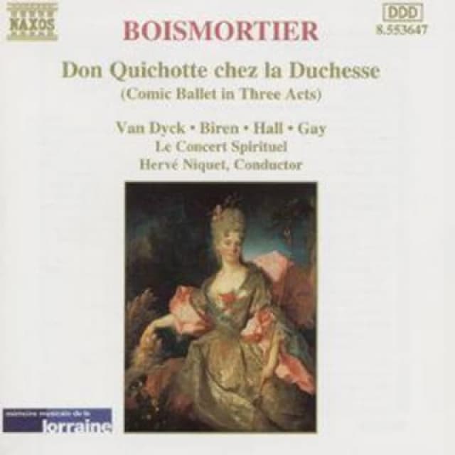 Don Quixote at the Duchess - Van Dyck/Hall/Gay/Niquet CD / Album