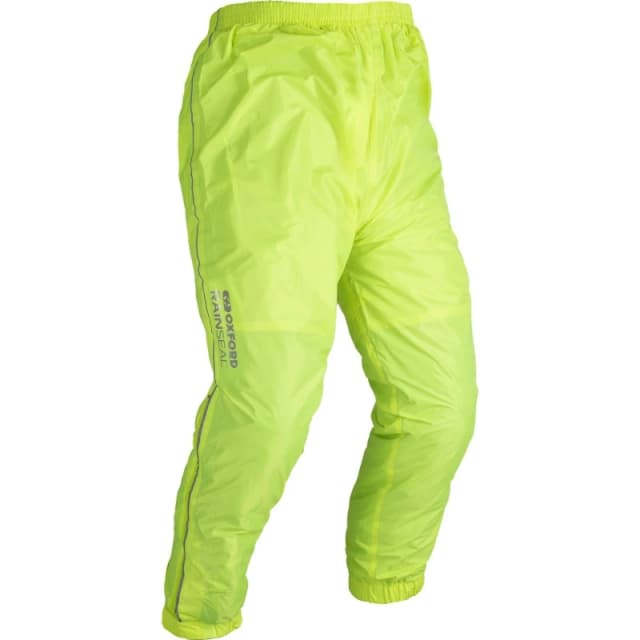 Oxford Rainseal Motorcycle Over Pants XXL Black Fluo Black Fluo