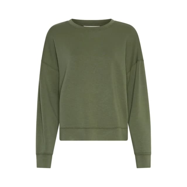 moss copenhagen Sweatshirt woman Moss Copenhagen Ima Q Vert Female M/L