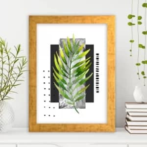 AC1094970425 Multicolor Decorative Framed MDF Painting