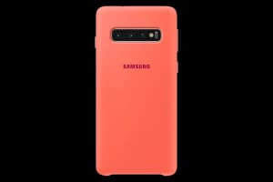 Samsung Pink Galaxy S10 Soft Touch Cover
