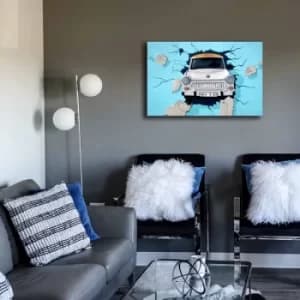 45702021C-015 Multicolor Decorative Canvas Painting