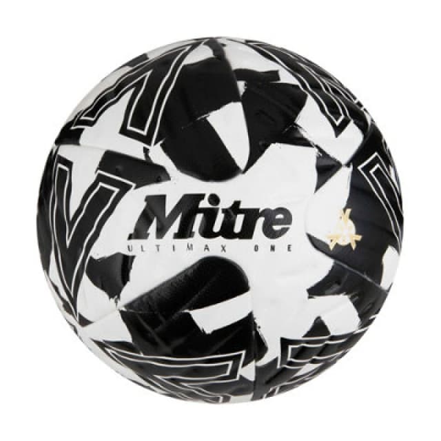 Mitre Ultimax One Football White/black (5)