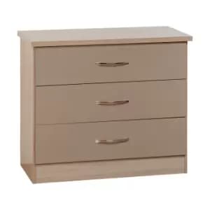 Nevada Oyster 3 Chest of Drawer Oyster