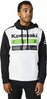 FOX Kawi Stripes Hoodie, black-white, Size 2XL, black-white, Size 2XL