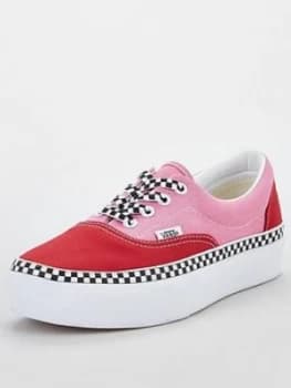Vans Ua Era Platform - Red/Pink