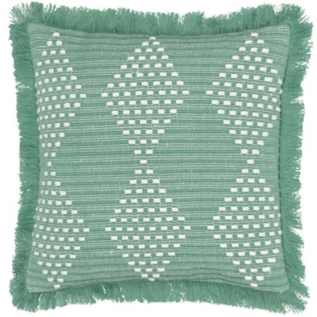 furn. Kadie Woven Polyester Filled Outdoor Cushion - Green 5.02553E+12