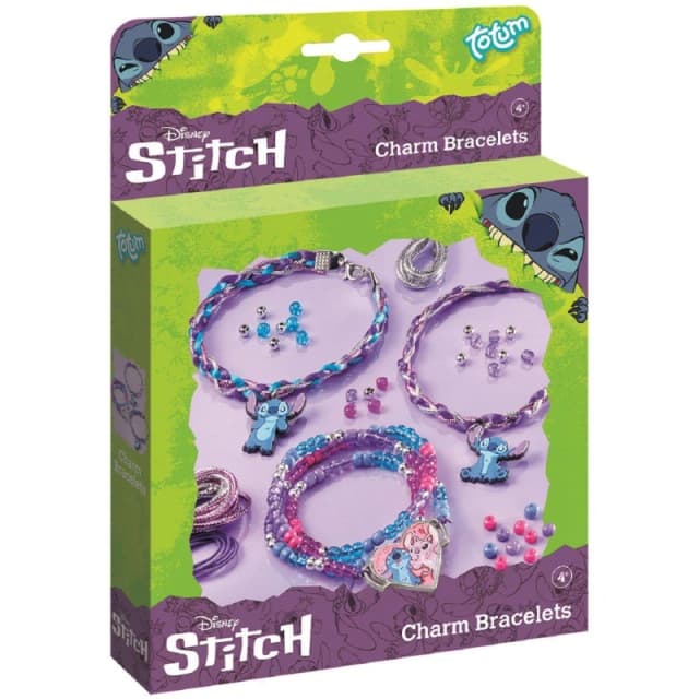 totum Disney Stitch Charm Bracelets Make Your Own Toys One size Multi 41139399000