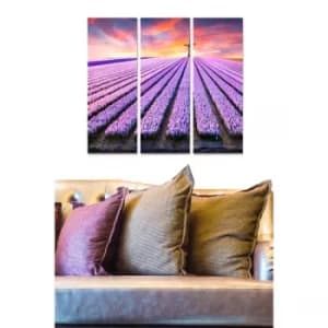 MDF390629938 Multicolor Decorative MDF Painting (3 Pieces)