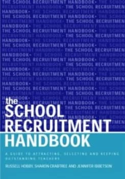 The School Recruitment Handbook by Sharon Crabtree Paperback