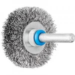 PFERD Round brush with shaft, ungezopft RBU 4009/6 INOX 0.20 43103003 10 pc(s)