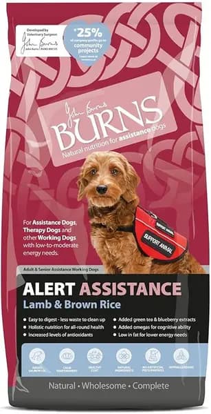 Burns Alert Chicken Dog Food 12kg