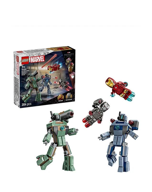 LEGO Marvel Super Heroes LEGO Marvel Iron Man & War Machine vs. H - LEGO Marvel Super Heroes Male TC77201