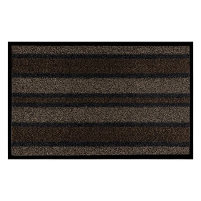 RugsX Doormat Arizona 401 Antislip, Outdoor, Indoor, Gum - Brown 40X60 Cm