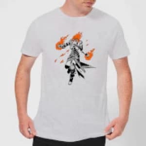 Magic The Gathering Chandra Character Art T-Shirt - Grey - 3XL