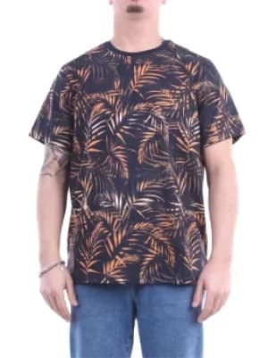 MICHAEL KORS Short sleeve Men Blue and orange