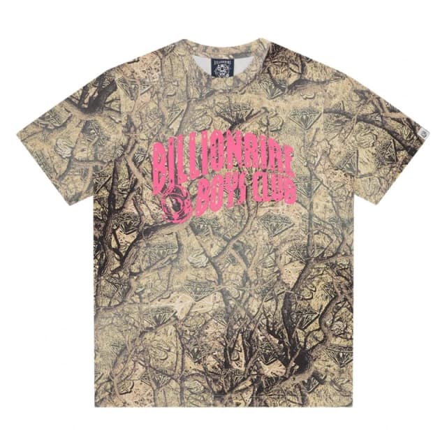 Billionaire Boys Club Mens D&D Logo T-Shirt Camo male Small