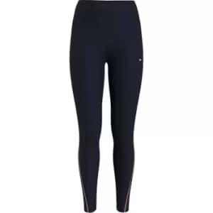 Tommy Sport Hw Sueded Modal Gs Tape Legging - Blue