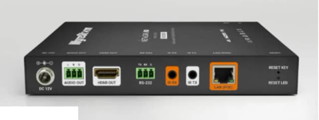 WyreStorm NHD-120-RX video decoder 1 channels 3840 x 2160 pixels