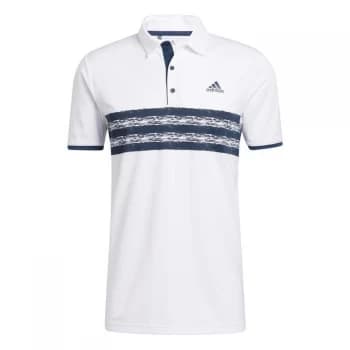 adidas Core Polo Shirt LC Mens - White/Navy