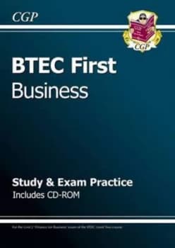 Btec First in Business - Study and Exam Practice with Cd-Rom. Hardback