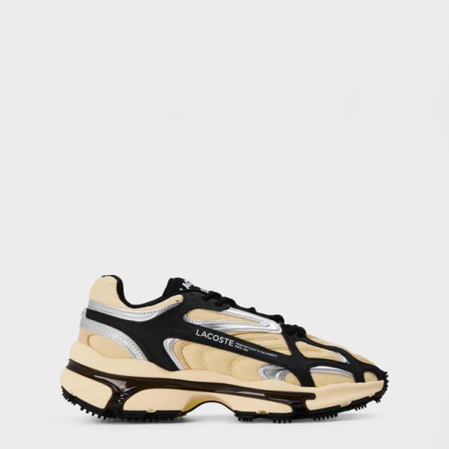 Lacoste l003 2k24 trainers in beige multi Beige Multi UK 6 (EU 39½)
