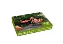 Flock Of Flamingoes 1000 Piece Jigsaw