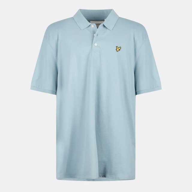 Lyle and Scott Short Sleeve Polo Shirt - Blue Blue XL