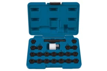 Laser Tools 6232 Wheel Nut Key Set - Audi 22pc