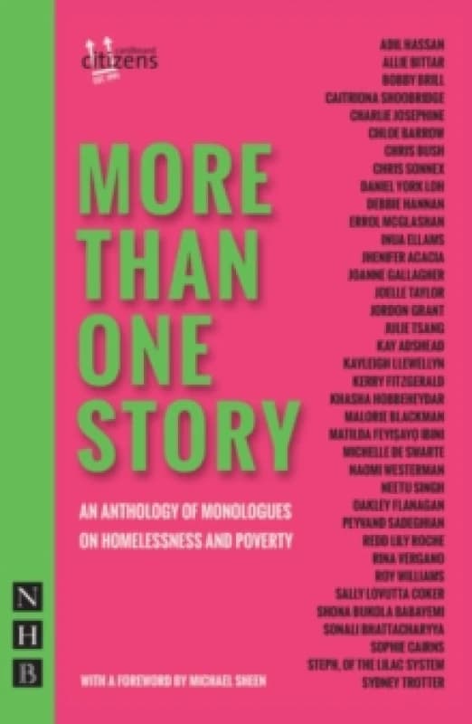 More Than One Story : An Anthology of Monologues on Homelessness and Poverty Paperback / softback