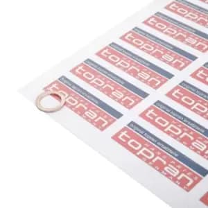 TOPRAN Oil Drain Plug Gasket 104 474 Oil Drain Plug Seal,Drain Plug Gasket VW,AUDI,OPEL,POLO (9N_)