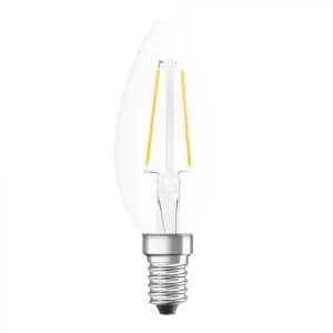 Osram 25W E14 SES LED Filament Candle Light Bulb - Warm White