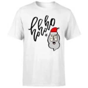 Ho Ho Ho T-Shirt - White - 3XL